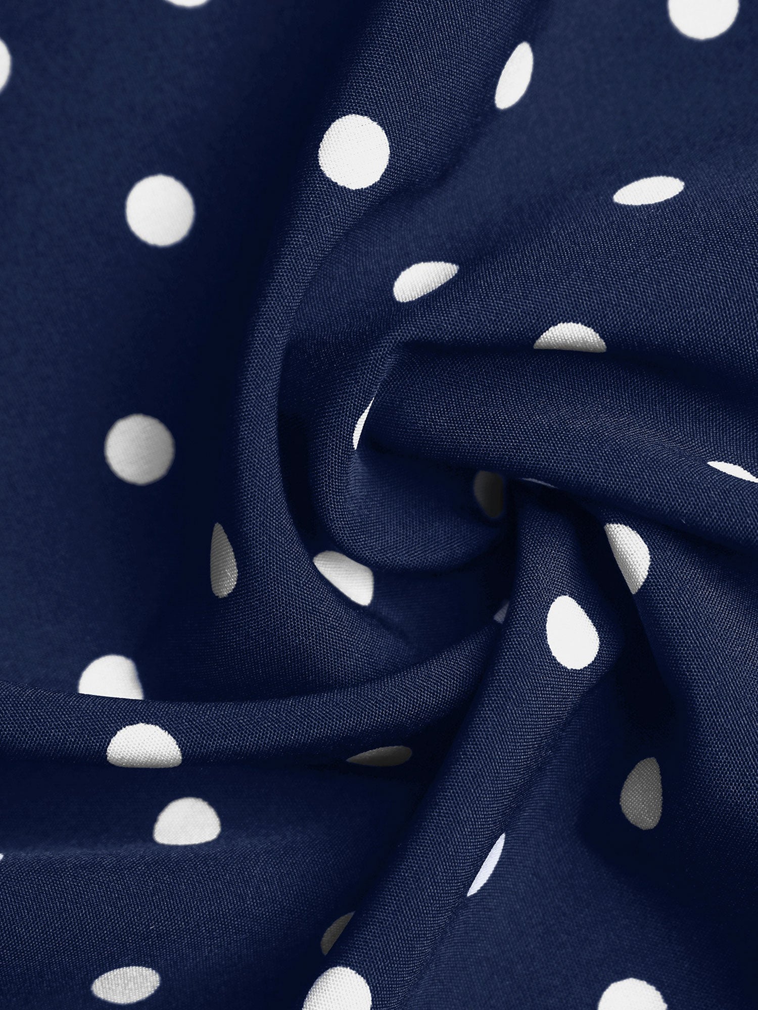 Camille Laurent | Polka Dot Riviera Maxi Dress