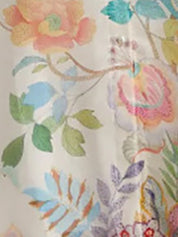 Seraphina Muse | Sheer Floral Bow Maxi Dress For Women