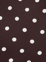 Sienna Bellucci | Chocolate Polka Halter Maxi Dress